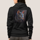 Bella+Canvas Full-Zip Sweatshirts met artwork 24 Hoodie (Achterkant)