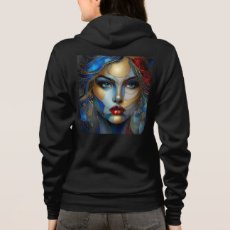 Bella+Canvas Full-Zip Sweatshirts met artwork 31 Hoodie