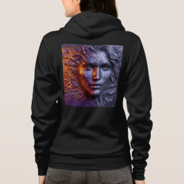 Bella+Canvas Full-Zip Sweatshirts met artwork 4 Hoodie