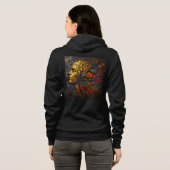 Bella+Canvas Full-Zip Sweatshirts met artwork 5 Hoodie (Achterkant volledig)