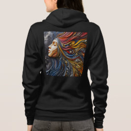Bella+Canvas Full-Zip Sweatshirts met artwork 6 Hoodie