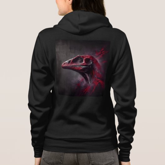 Bella+Canvas Full-Zip Sweatshirts met artwork 7 Hoodie (Achterkant)