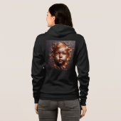 Bella+Canvas Full-Zip Sweatshirts met artwork 8 Hoodie (Achterkant volledig)