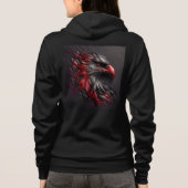 Bella+Canvas Full-Zip Sweatshirts met artwork 9 Hoodie (Achterkant)
