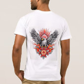 "Bella+Canvas Jersey T-shirt met korte mouwen - Am (Achterkant)