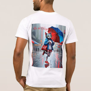 Bella Canvas Jersey T-shirt met korte mouwen Kitte