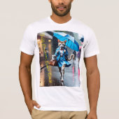 Bella Canvas Jersey T-shirt met korte mouwen Kitte (Voorkant)