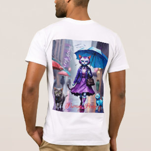 Bella Canvas Jersey T-shirt met korte mouwen Kitte