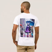 Bella Canvas Jersey T-shirt met korte mouwen Kitte (Achterkant volledig)