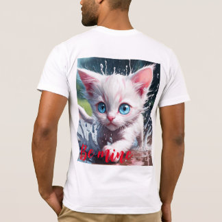 Bella Canvas Jersey T-shirt met korte mouwen Kitte