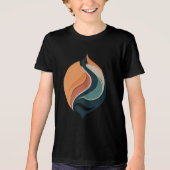 Bella+Canvas Jeugd Tri-blend Shirt (Voorkant)