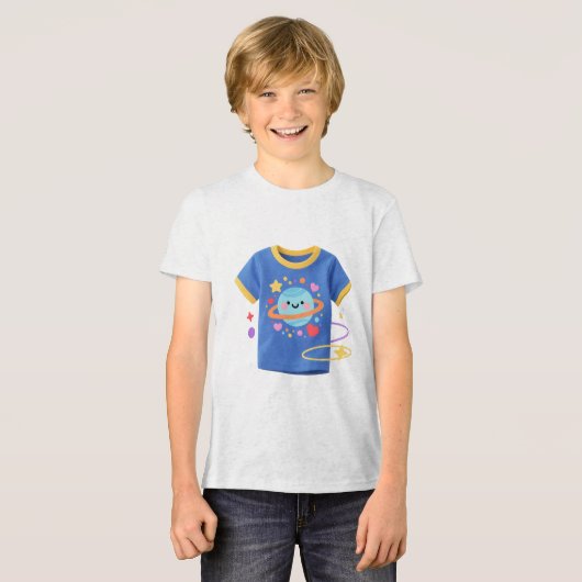 Bella+Canvas Jeugd Tri-blend T-Shirt (Voorkant volledig)