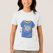Bella+Canvas Jeugd Tri-blend T-Shirt (Voorkant)