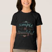 Bella+Canvas Jeugd Tri-blend T-shirt (Voorkant)
