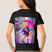 Bella+Canvas Jeugd Tri-blend T-shirt (Achterkant)