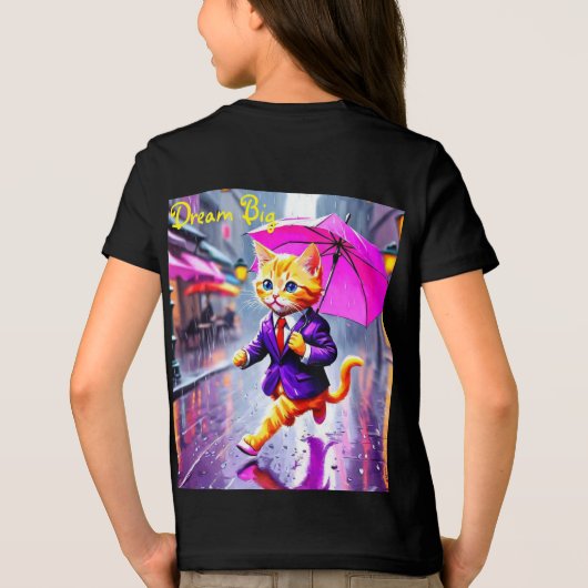 Bella+Canvas Jeugd Tri-blend T-shirt (Achterkant)