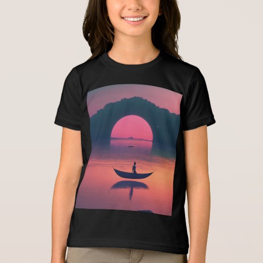 Bella+Canvas Jeugd Tri-blend T-shirt (Voorkant)