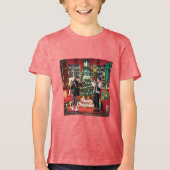 Bella+Canvas Jeugd Tri-blend T-shirt (Voorkant)