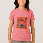 Bella+Canvas Jeugd Tri-blend T-shirt (Voorkant)