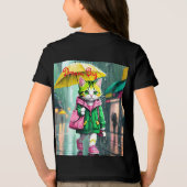 Bella+Canvas Jeugd Tri-blend T-shirt (Achterkant)