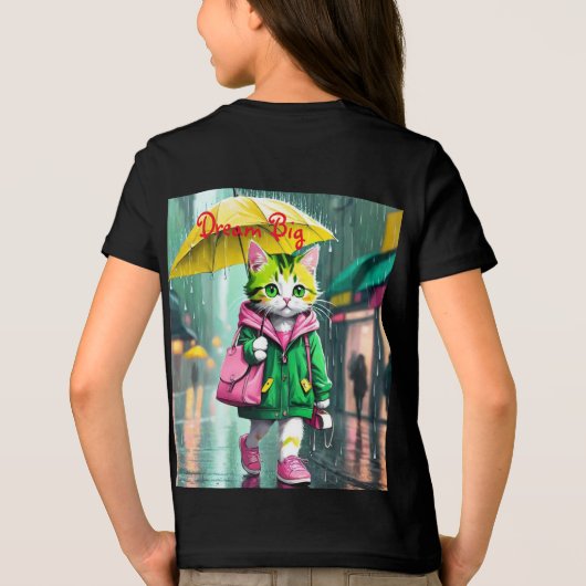 Bella+Canvas Jeugd Tri-blend T-shirt (Achterkant)