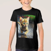 Bella+Canvas Jeugd Tri-blend T-shirt (Voorkant)