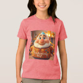 Bella+Canvas Jeugd Tri-blend T-shirt (Voorkant)