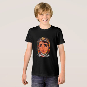 Bella+Canvas Jeugd Tri-blend T-Shirt, Effen Zwart Shirt