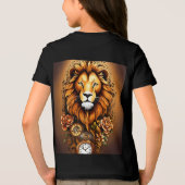 Bella+Canvas Jeugd Tri-blend T-Shirt, Effen Zwart, Tri-Blend Shirt (Achterkant)