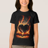 Bella+Canvas Jeugd Tri-Blend T-Shirt – Levendige L (Voorkant)