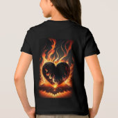 Bella+Canvas Jeugd Tri-Blend T-Shirt – Levendige L (Achterkant)