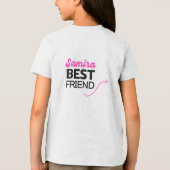 Bella+Canvas Jeugd Tri-Blend T-shirt - Zacht, Stij (Achterkant)