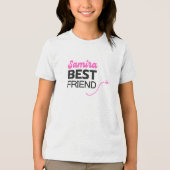 Bella+Canvas Jeugd Tri-Blend T-shirt - Zacht, Stij (Voorkant)