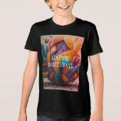 Bella+Canvas Jeugd Tri-Blend Tri-Blend Shirt (Voorkant)