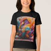 Bella+Canvas Jeugd Tri-Blend Tri-Blend Shirt (Voorkant)