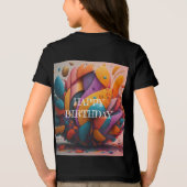 Bella+Canvas Jeugd Tri-Blend Tri-Blend Shirt (Achterkant)