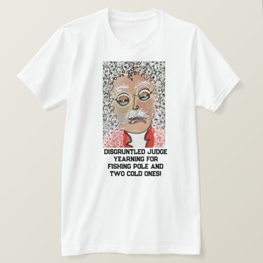 Bella Canvas Mannen T-shirt Grappig, grillig juryl (Design voorkant)