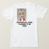 Bella Canvas Mannen T-shirt Grappig, grillig juryl (Design achterkant)