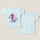 Bella+Canvas Peuter Tri-blend T-shirt (Ontwerp Voorkant & Achterkant)