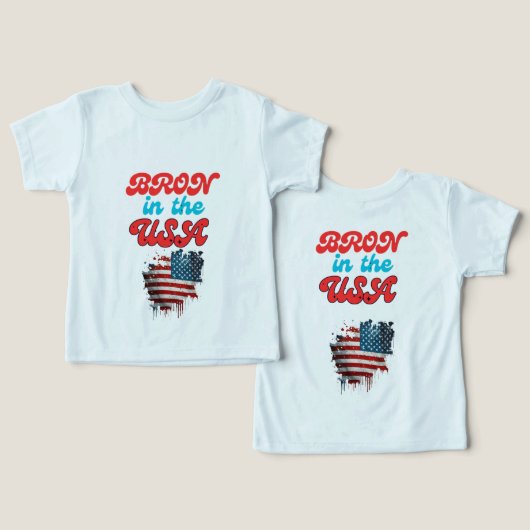 Bella+Canvas Peuter Tri-blend T-shirt (Ontwerp Voorkant & Achterkant)