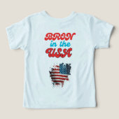 Bella+Canvas Peuter Tri-blend T-shirt (Design achterkant)