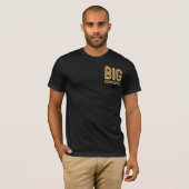 Bella Canvas Pocket T - De grote kaas T-shirt (Voorkant volledig)