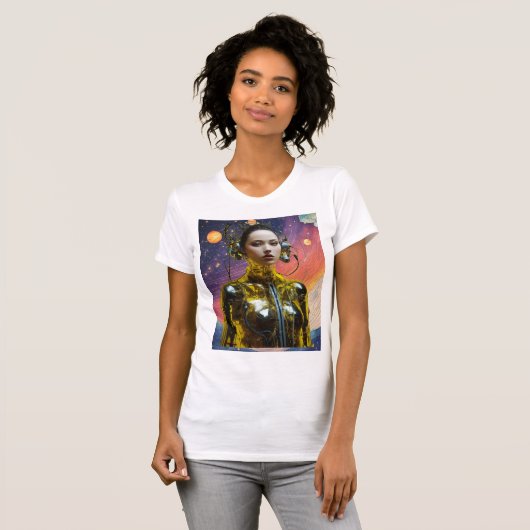 Bella+Canvas Slim Fit T-Shirt voor vrouwen (Voorkant volledig)