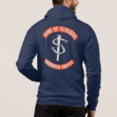 Bella Canvas SoRs Zip Hoodie (Achterkant)