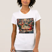 Bella+Canvas T-shirt voor dames met dunne vulling (Voorkant)