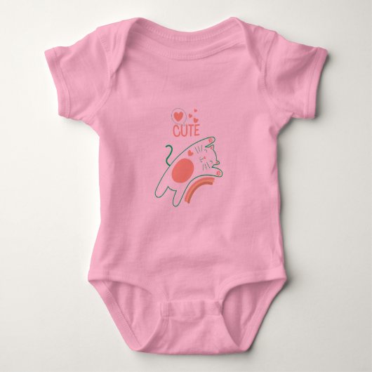 Bella+Canvas Toddler Tri-blend bodysuit (Voorkant)