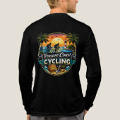 Bella Canvas Tri-blend lange mouw shirt (Achterkant volledig)