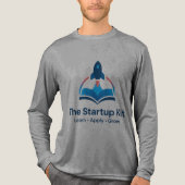 Bella+Canvas Tri-blend lange mouw shirt Unisex (Voorkant volledig)