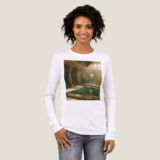 Bella+Canvas Tri-blend Long Sleeve Shirt (Voorkant)