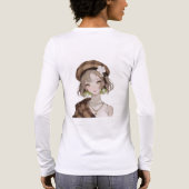 Bella+Canvas Tri-blend Long Sleeve Shirt (Achterkant)